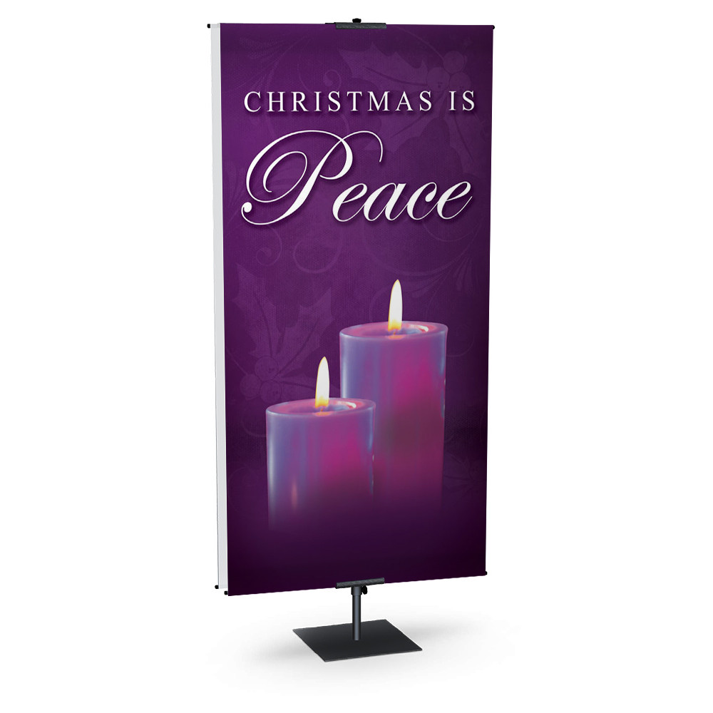 Church Banner - Christmas - Christmas Is Peace