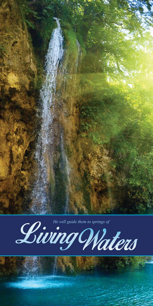Church Banner - Inspirational - Living Waters