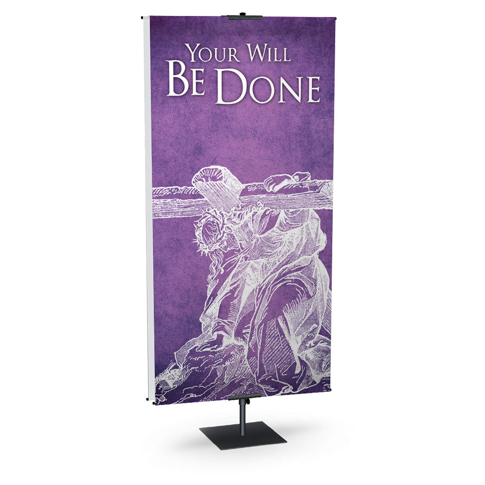 Church Banner - Easter - Your Will