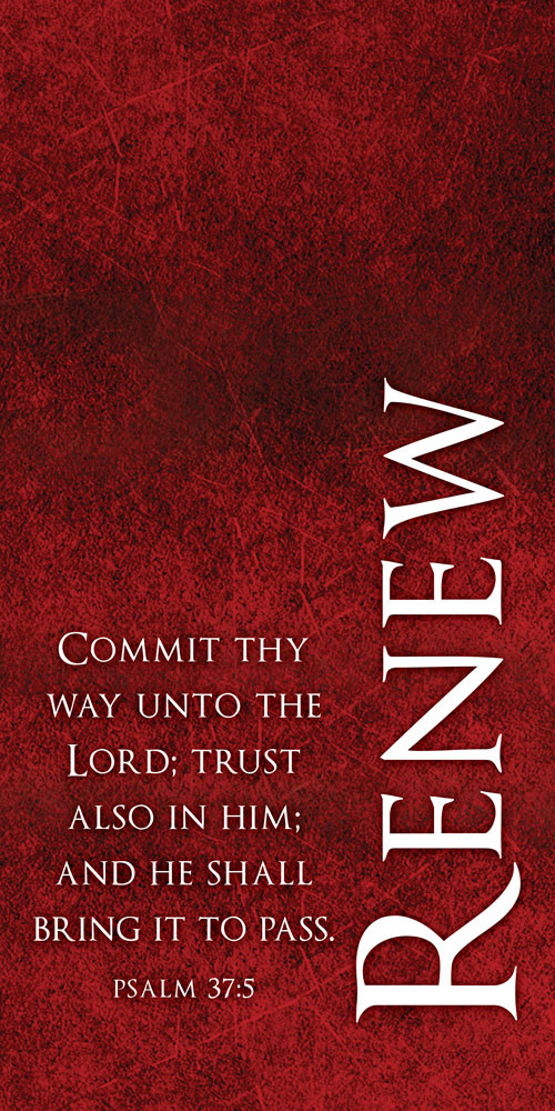 Church Banner - Inspirational - Renew