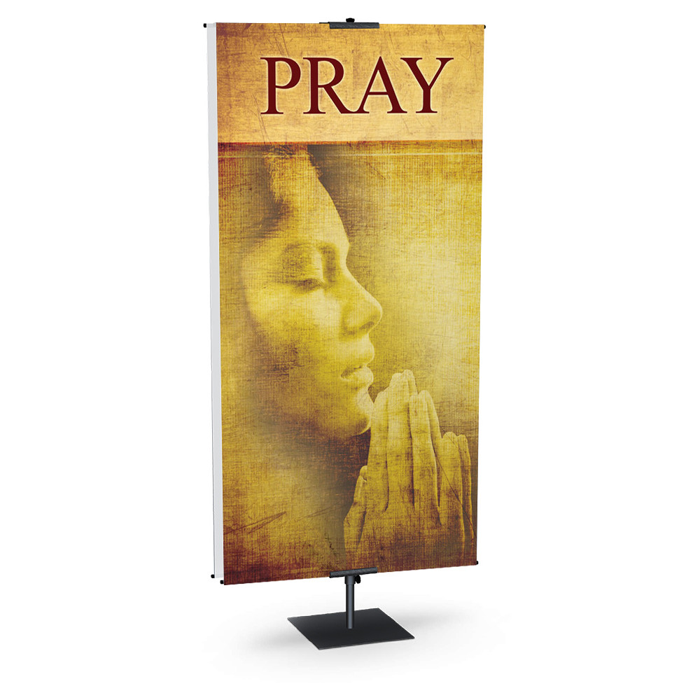 Church Banner - Inspirational - Pray