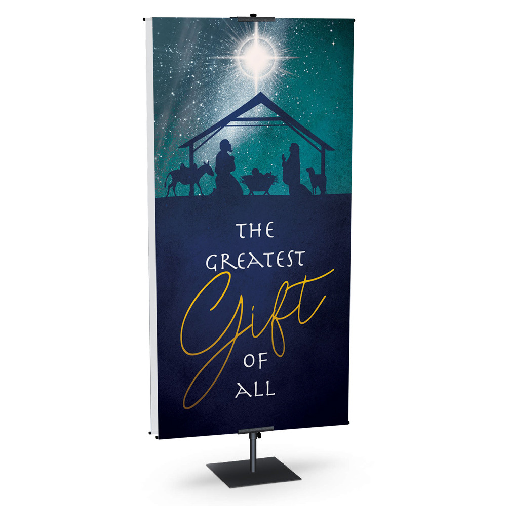 Church Banner - Christmas - Greatest Gift