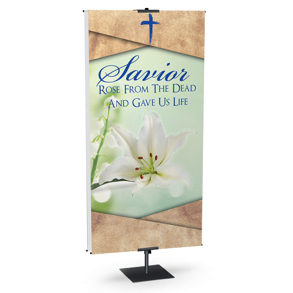 Easter Banner - Canvas Easter Series - Savior