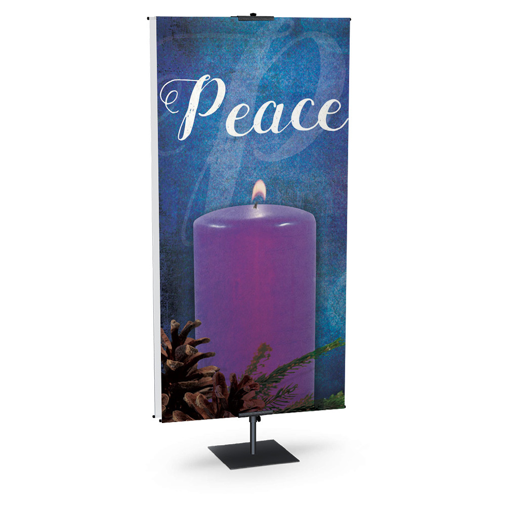 Church Banner - Christmas - Peace - B61402