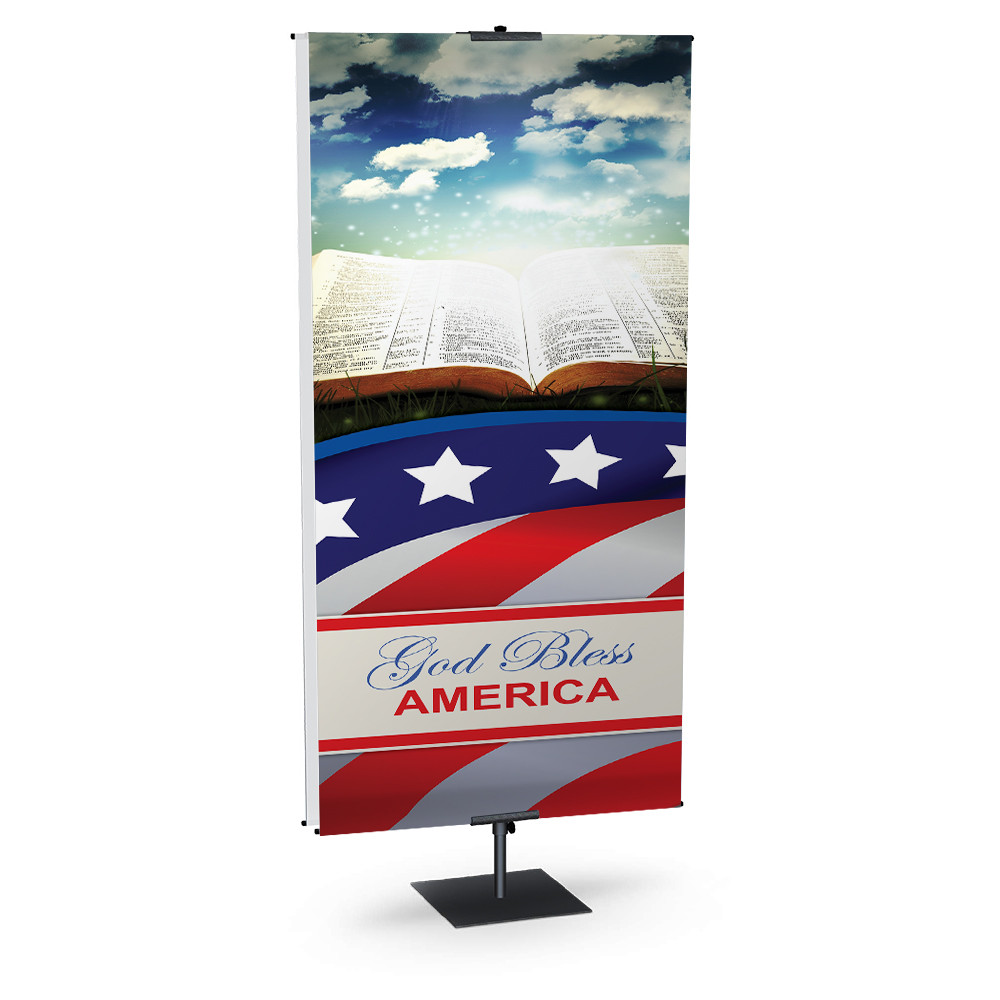 Church Banner - Patriotic - God Bless America - B77854