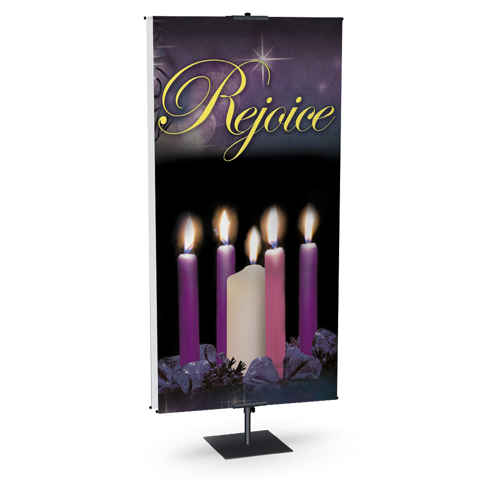 Church Banner - Christmas - Rejoice - B77054