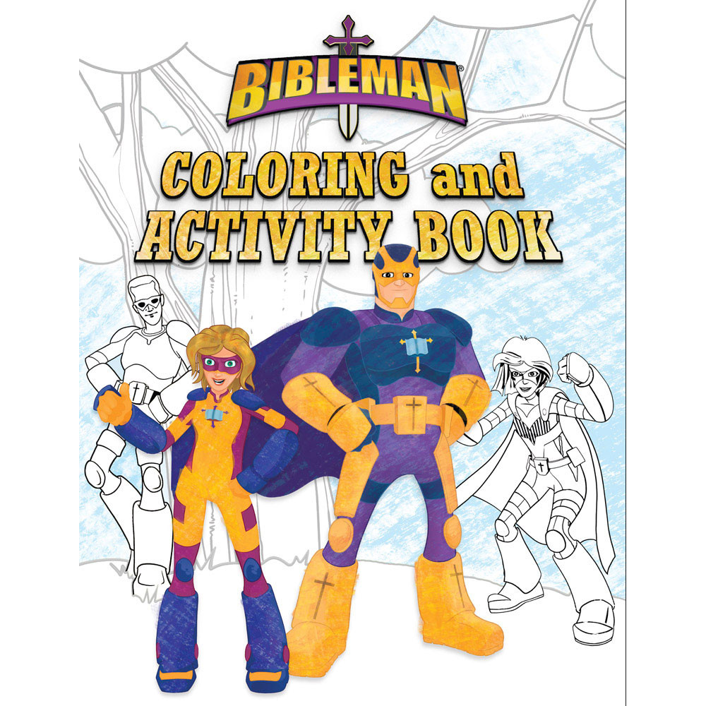 Bibleman Coloring and Activity Book