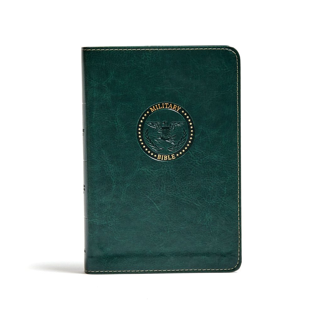CSB Military Bible, Devotional (LeatherTouch, Green) - Bulk Case of 32