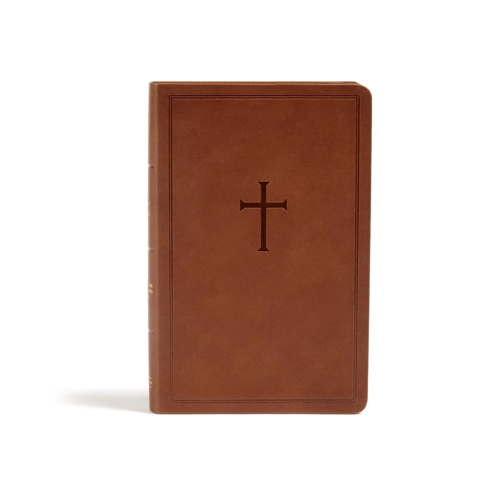 CSB Personal Size Bible (LeatherTouch, Brown) - Bulk Case of 32