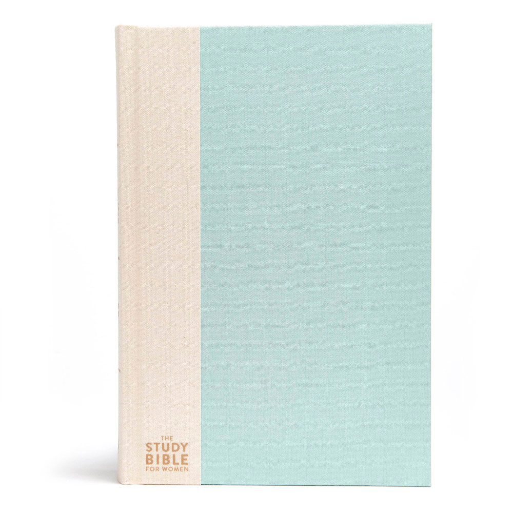 The CSB Study Bible For Women, Light Turquoise/Sand Hardcover