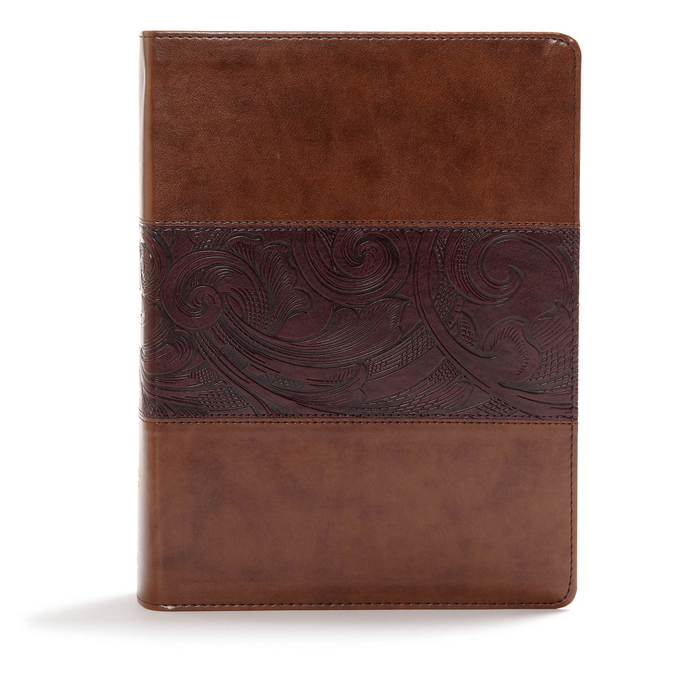 CSB Study Bible (Leather Touch, Mahogany) - Bulk Case of 8