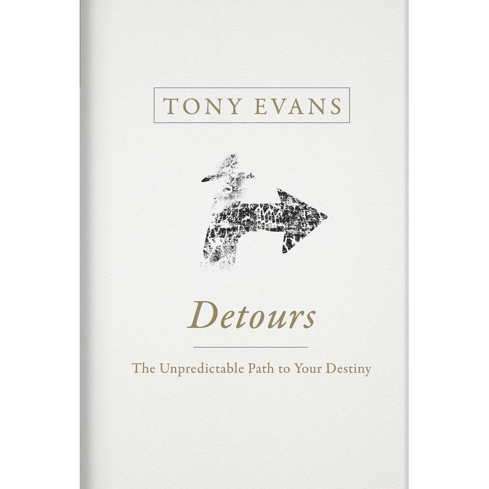 Detours: The Unpredictable Path to Your Destiny by Tony Evans - Lifeway Men's Bible Study