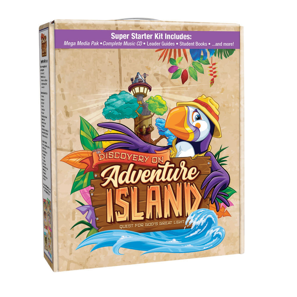 Super Starter Kit - Discovery on Adventure Island - VBS 2022 by Cokesbury