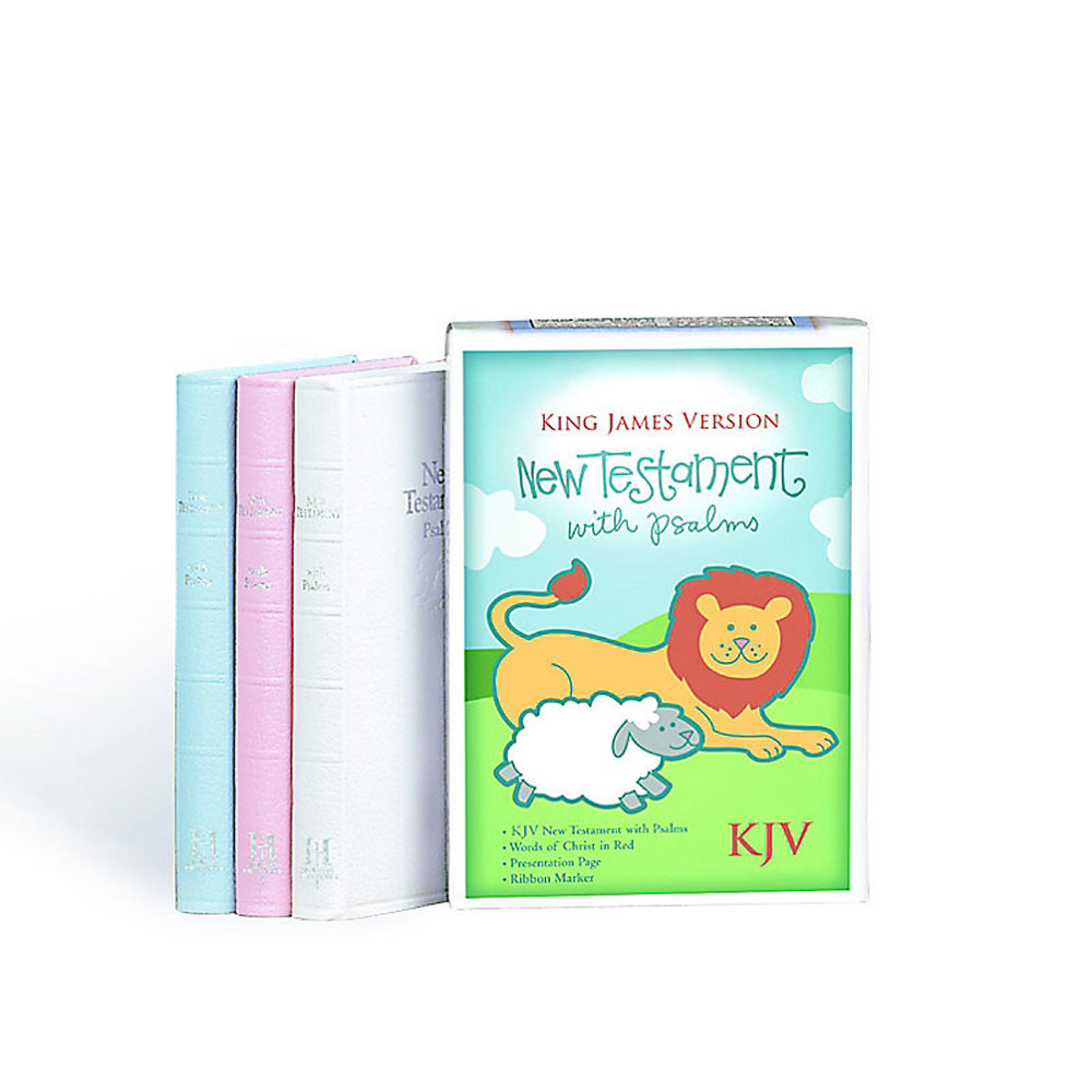 KJV Baby's New Testament, Blue Imitation Leather