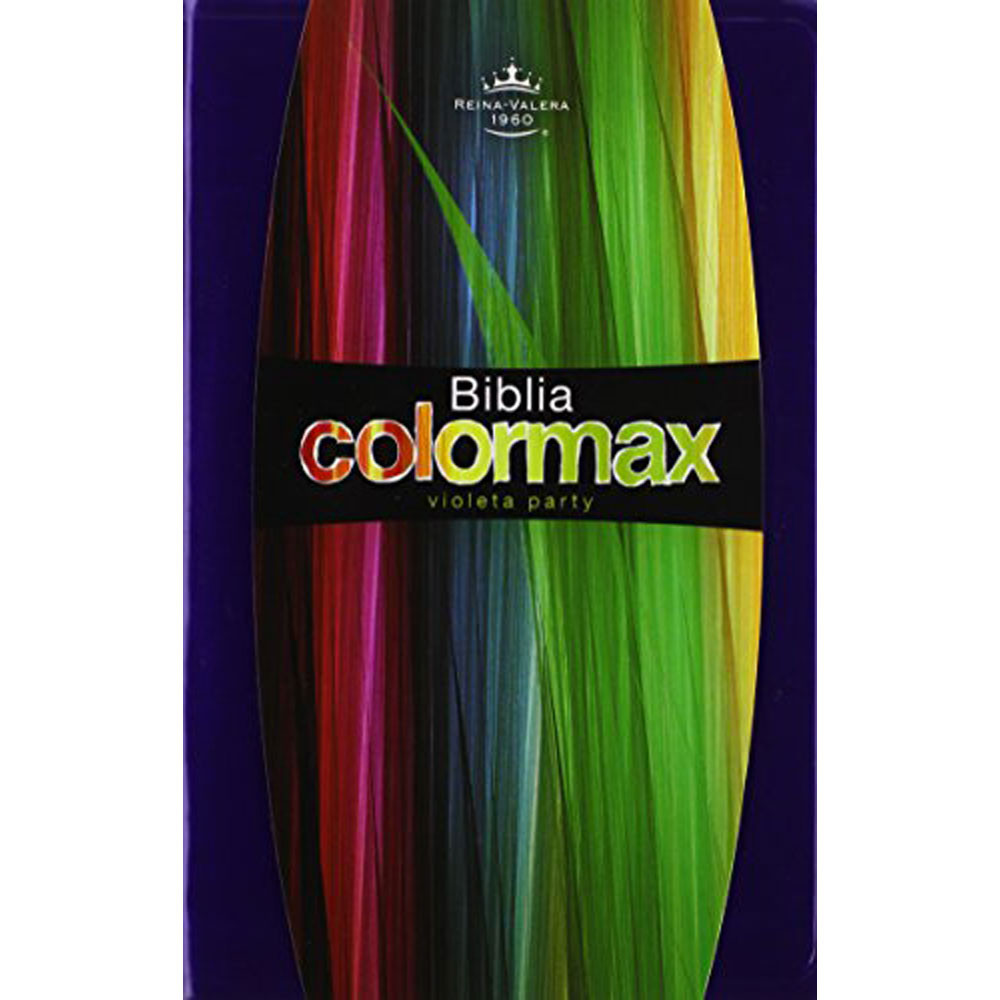 RVR 1960 Biblia Colormax, partido violeta imitaci&oacute;n piel