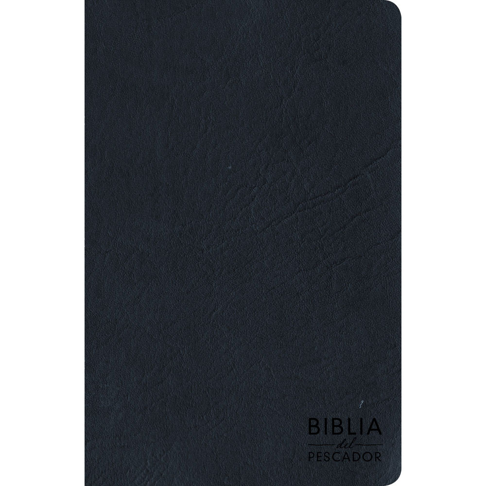 RVR 1960 Biblia del Pescador letra grande, azul simil piel