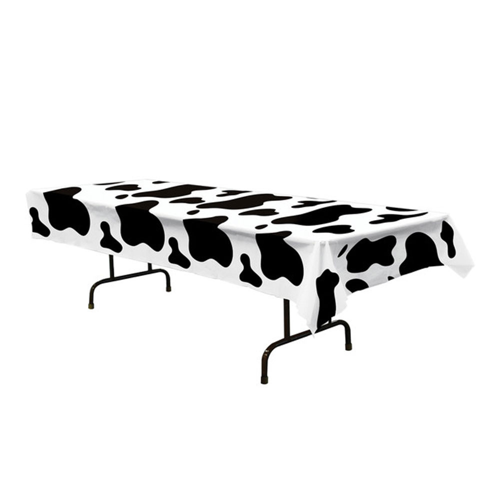 Cow Print Table Cover (54" x 108")