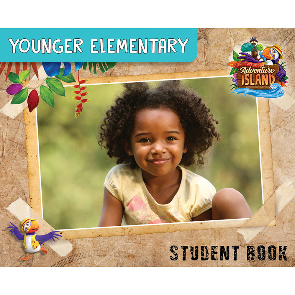 Younger Elementary Student Book - Gr 1-2 - Pk of 6 - Discovery on Adventure Island - VBS 2022 by Cokesbury