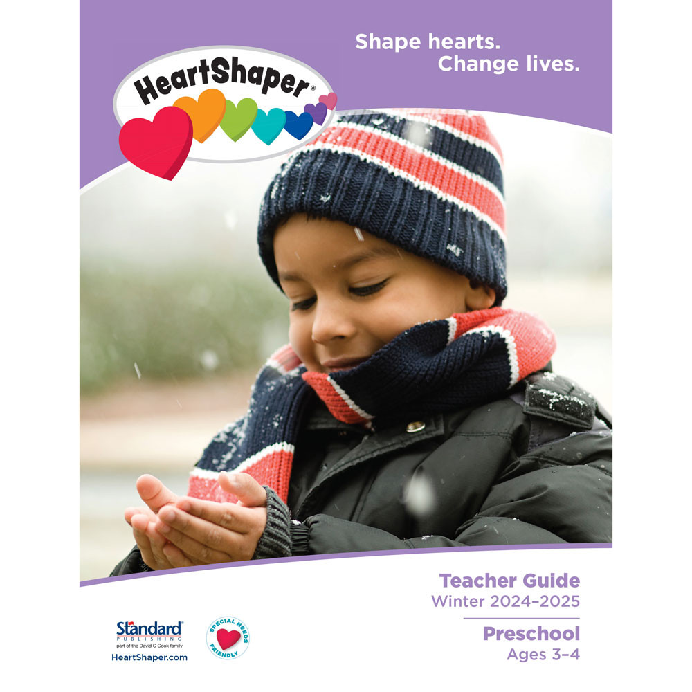 Preschool (Ages 3-4) - Teacher's Guide - Heartshaper - Winter 2023-24