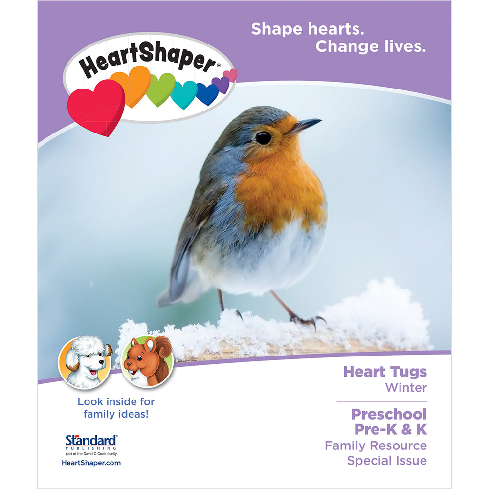 Preschool, Pre-K & K (Ages 3-6) - Heart Tugs Take-Home (5 Students) - Heartshaper - Winter 2026-27