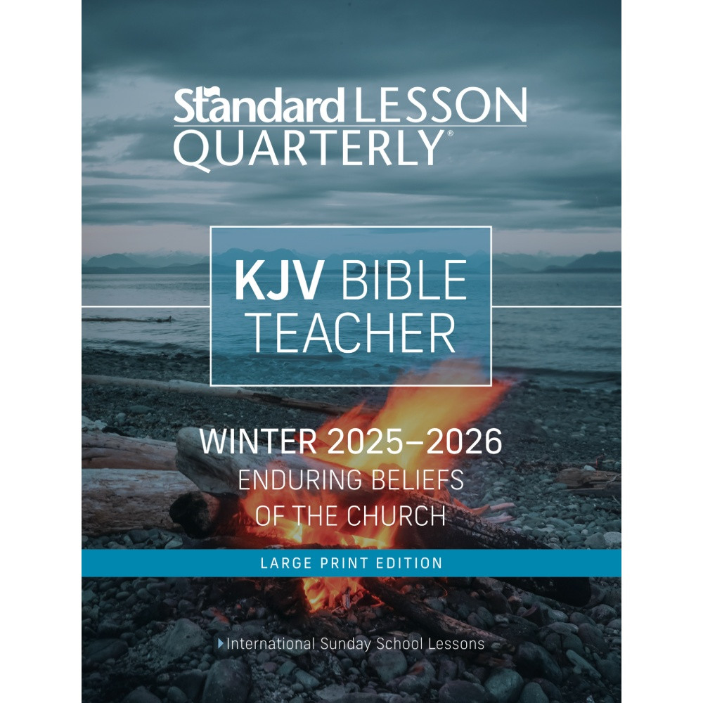 Adult - (KJV) Bible Teacher Large Print - Standard Lesson Quarterly - Winter 2025-26