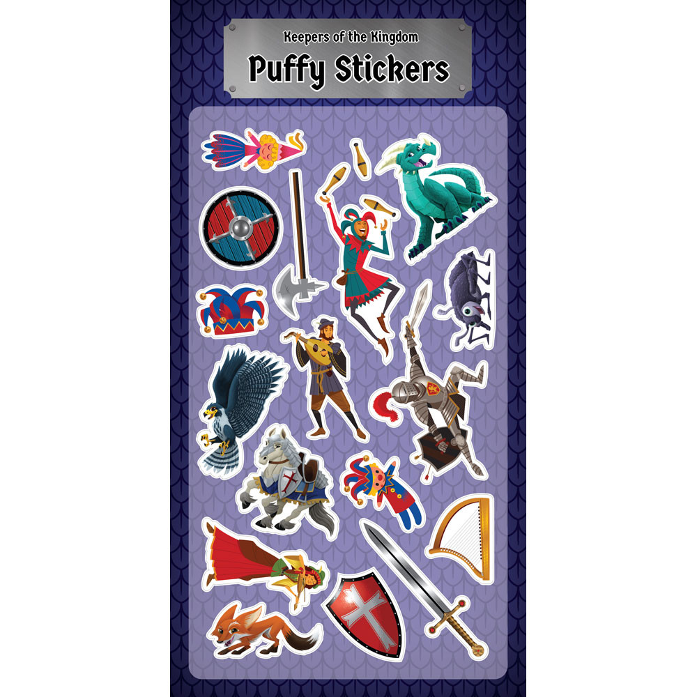 Puffy Stickers - Keepers of the Kingdom VBS 2023