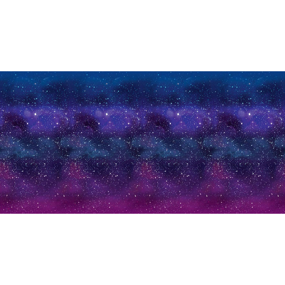 Galaxy Plastic Backdrop - 30' x 4' - Stellar VBS 2023 by Group