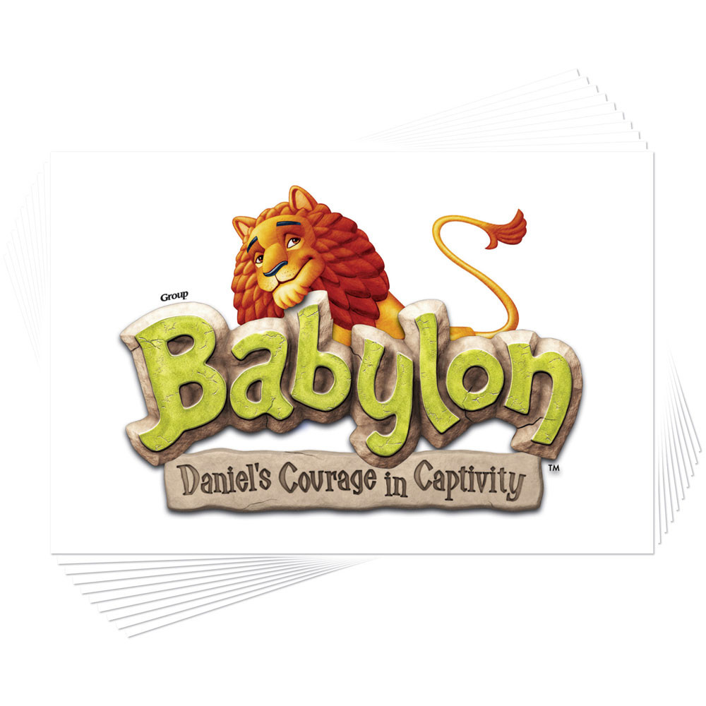 Iron-On Transfers - Pack of 10 - Babylon VBS 2023