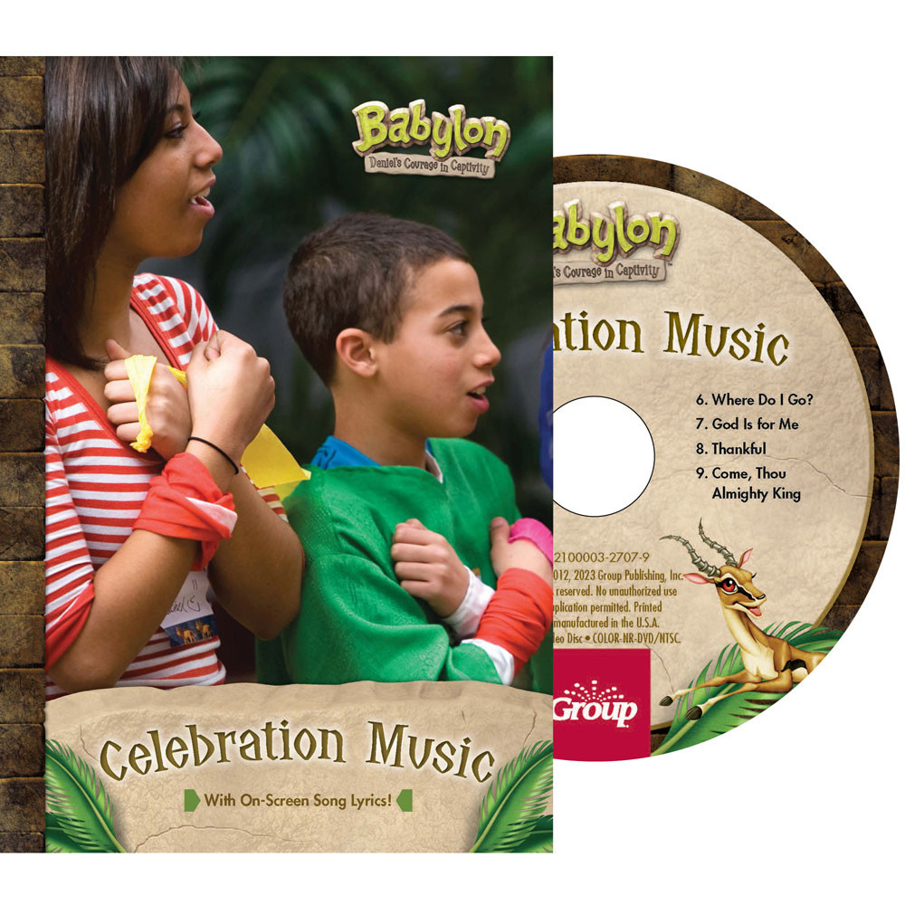 Celebration Music DVD - Babylon VBS 2023 - Concordia Supply