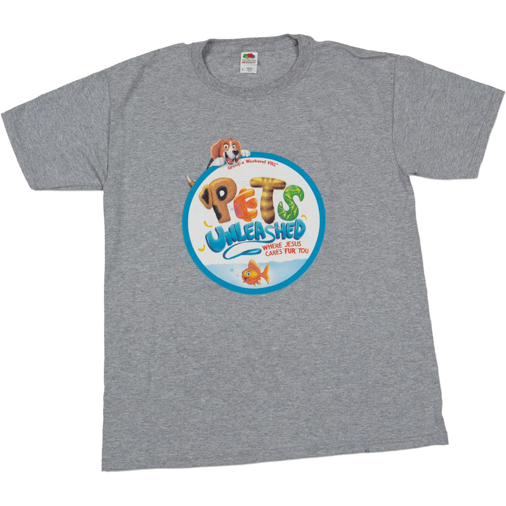 Theme T-Shirt Child L - Pets Unleashed Weekend VBS 2023