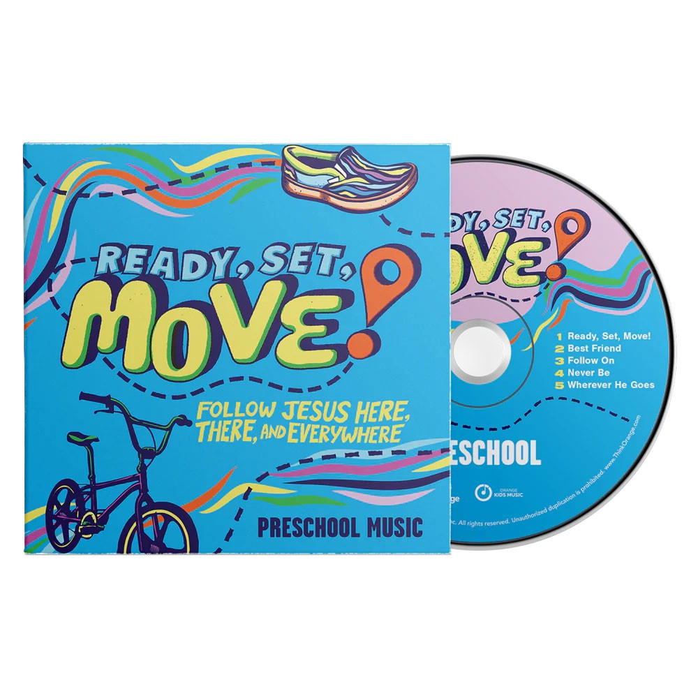 Preschool Music EP - Ready, Set, Move VBS 2023 by Orange
