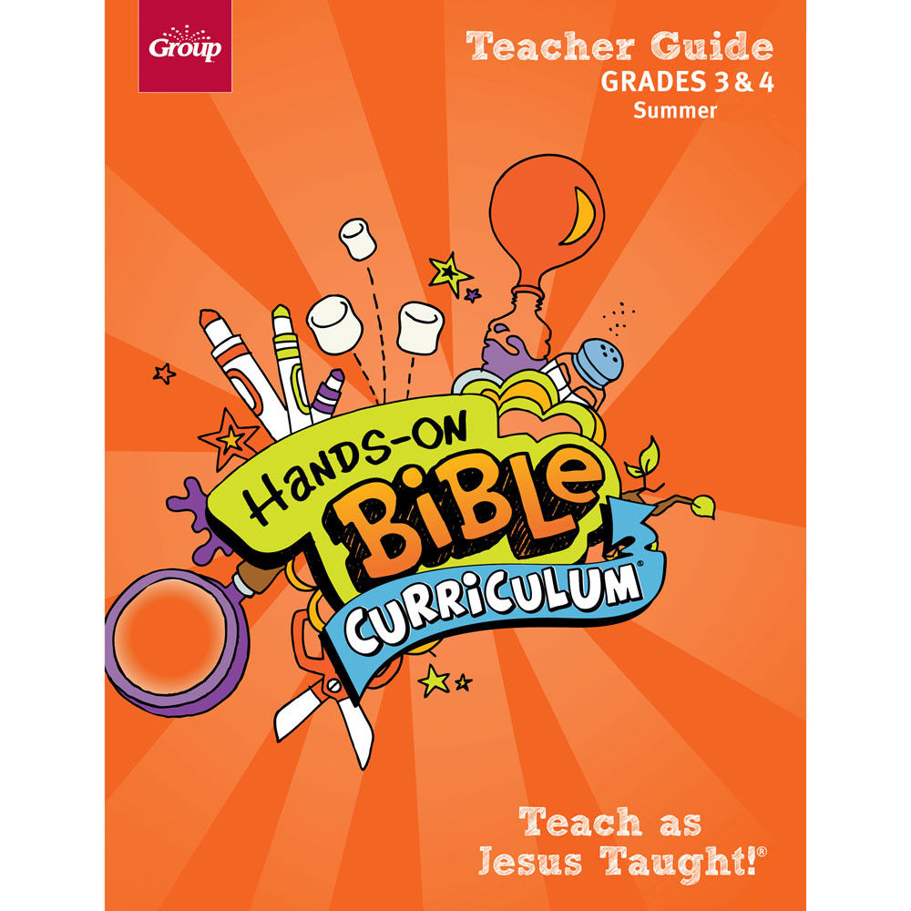 Hands-On Bible Curriculum Grades 3&4 Teacher Guide - Summer 2023