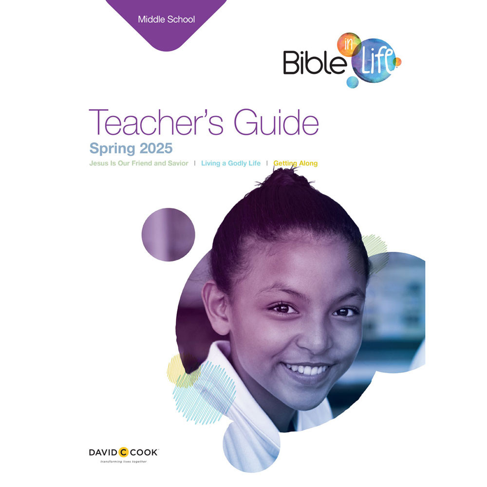 Middle School (Grades 6-8) - Teacher's Guide - Bible-in-Life - Spring 2026