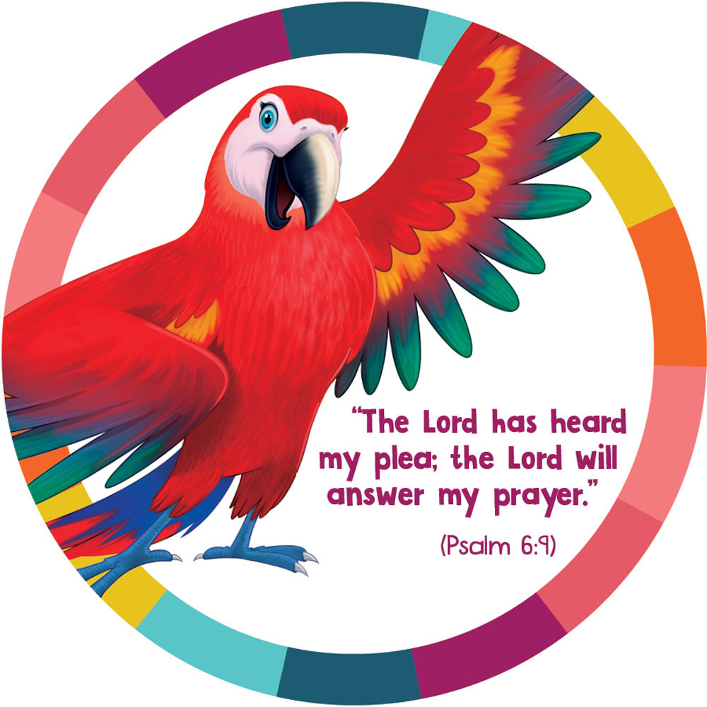 Simply Loved Bible Memory Sticker Pack, Ruby (Enough for 25 Kids) - Quarter 12