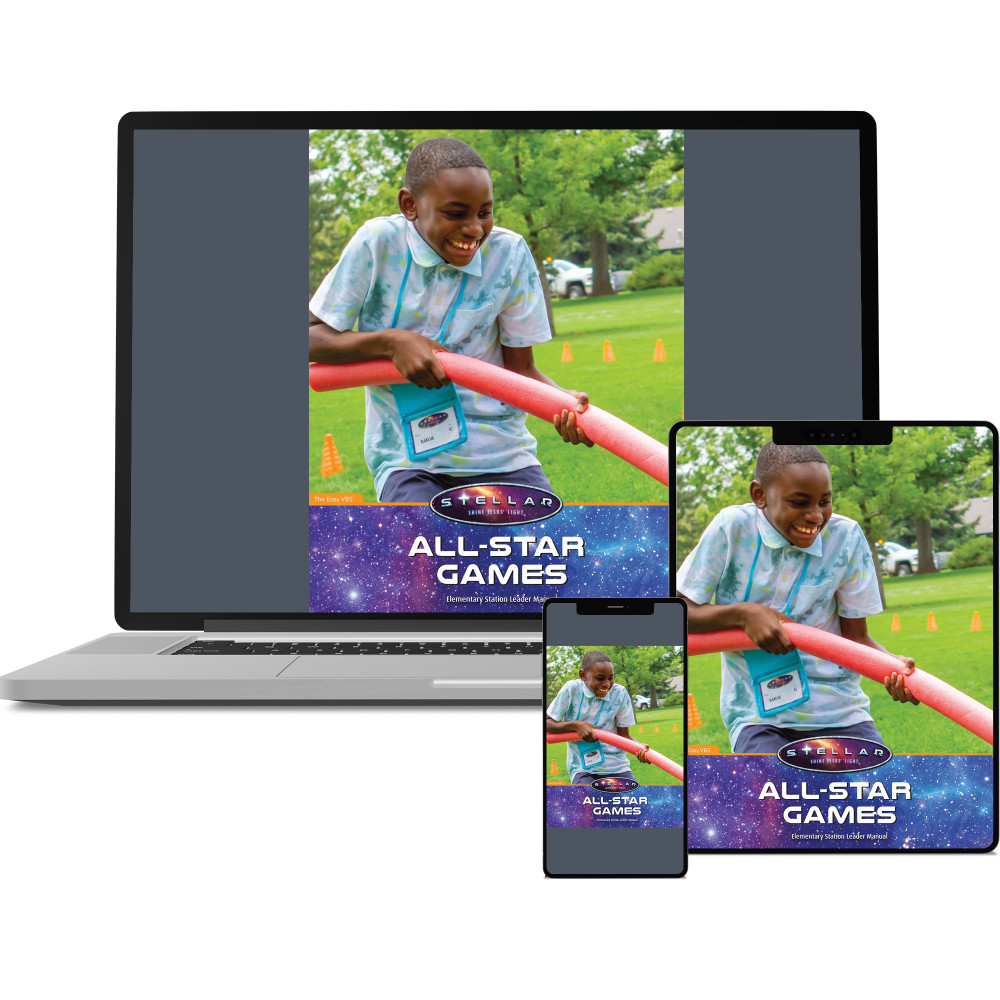 All-Star Games Leader Manual (Downloadable PDF) - Stellar VBS 2023 by Group