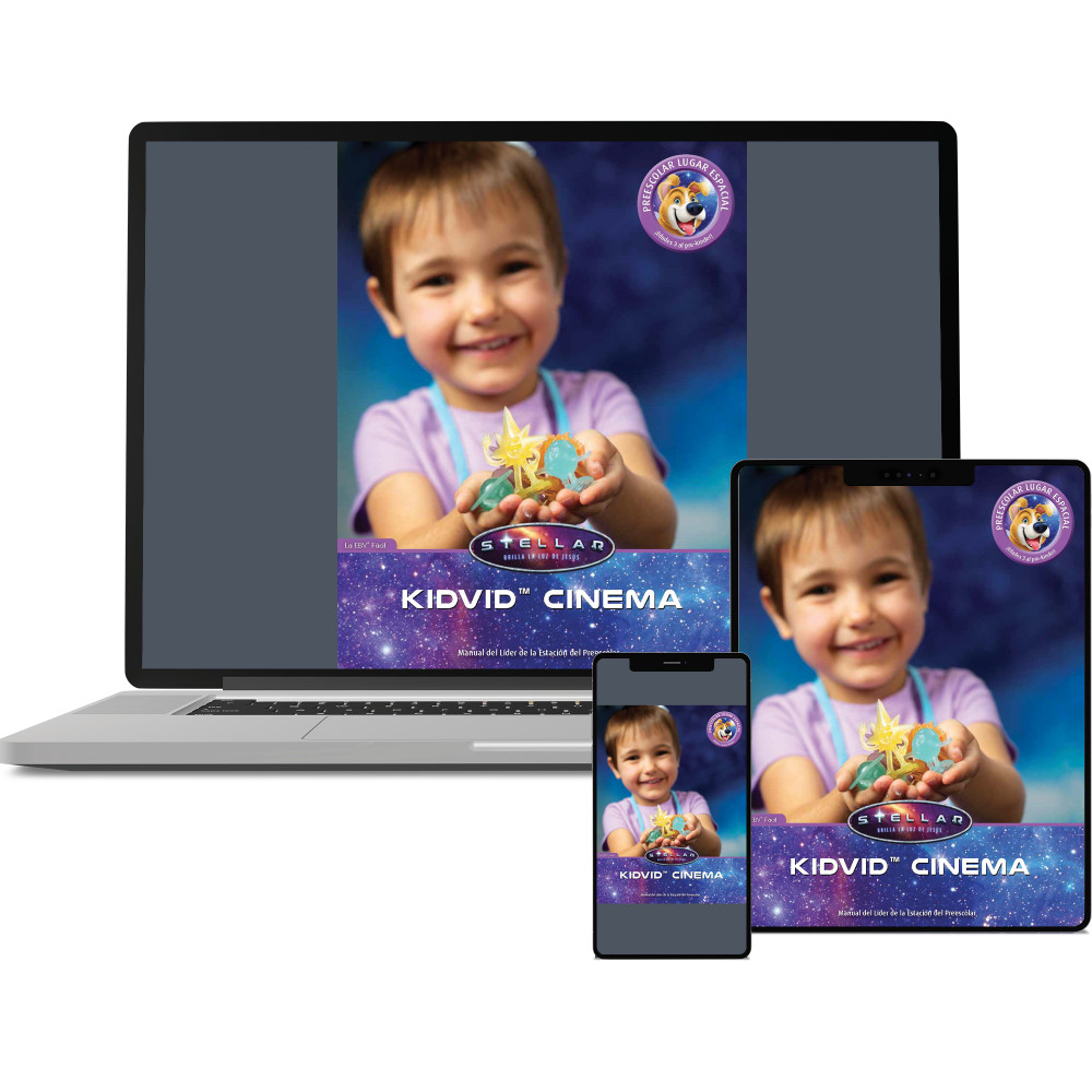 Preschool KidVid Cinema Leader Manual (Spanish) - Download - Stellar VBS 2023 by Group