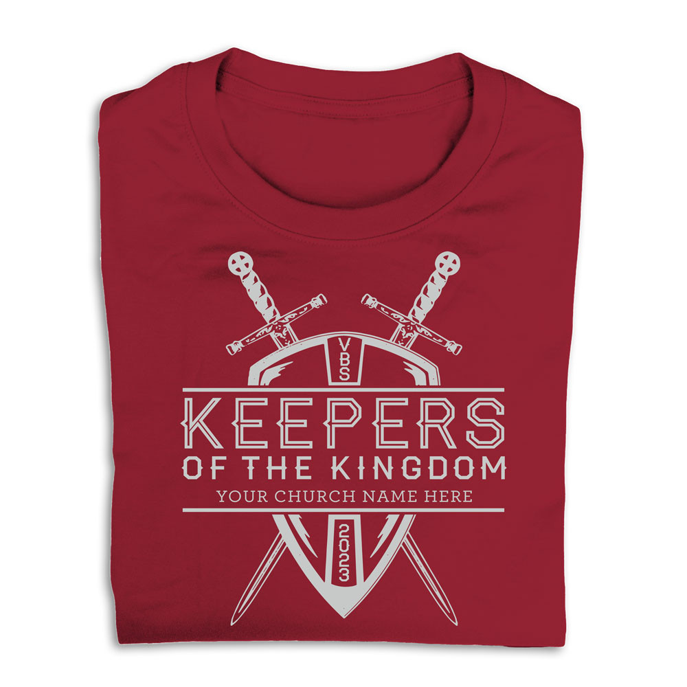 Custom VBS T-Shirts - Keepers of the Kingdom VBS - VKNG015