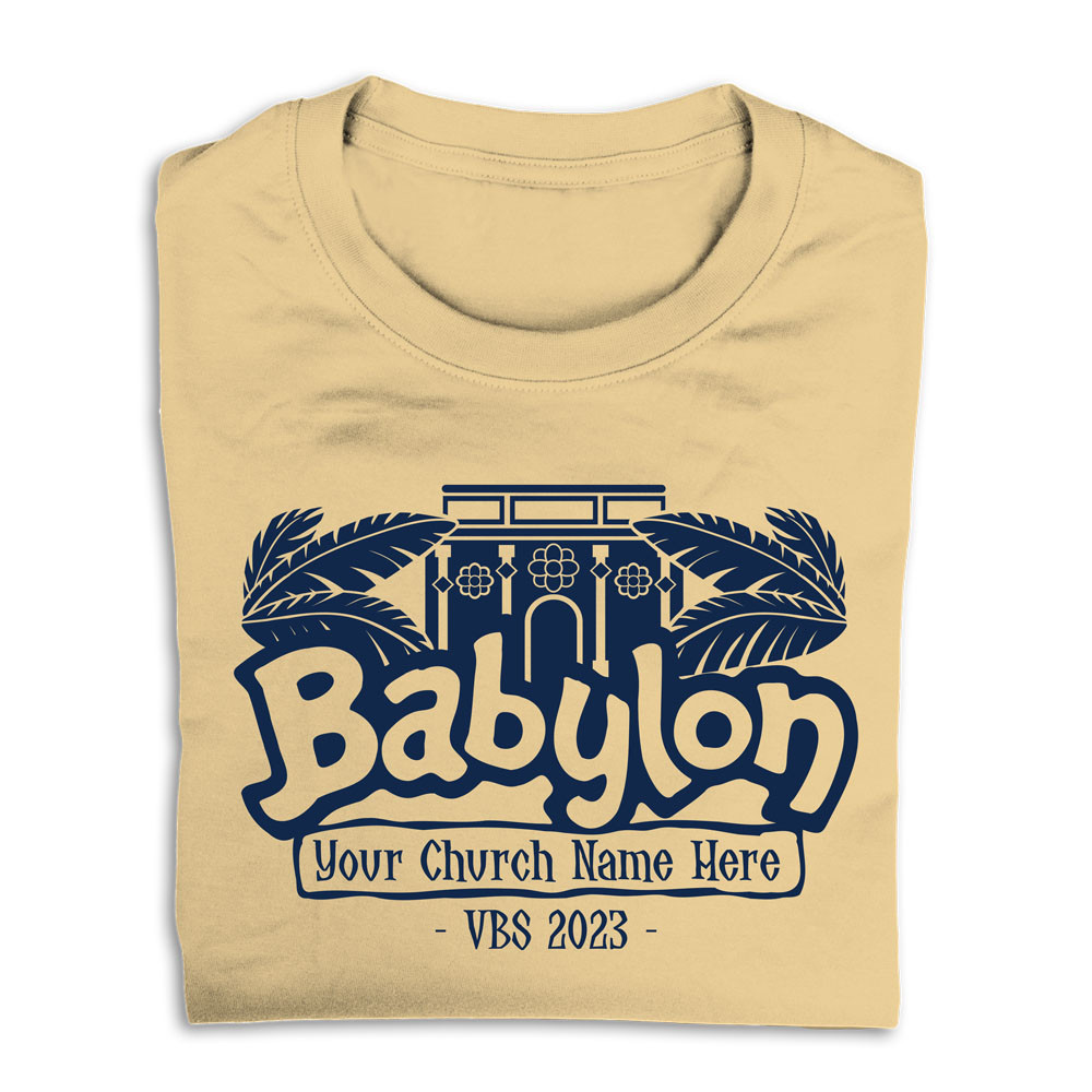 Custom VBS T-Shirts - Babylon VBS - VBAL015