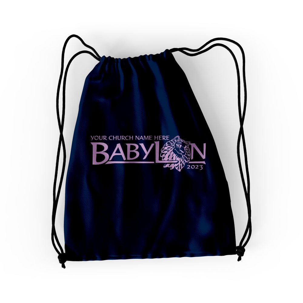 Drawstring Backpack - Babylon VBS - VBALDB035