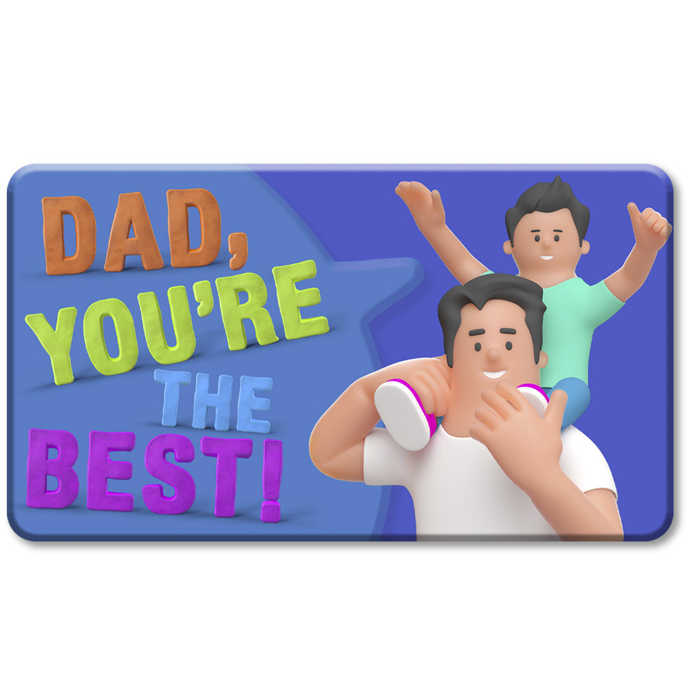 Dad Youre the Best - Title Graphics - Church Media