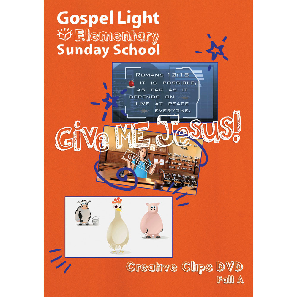 Elementary (Grades 1-4 Creative Clips DVD - Gospel Light - Fall Year A