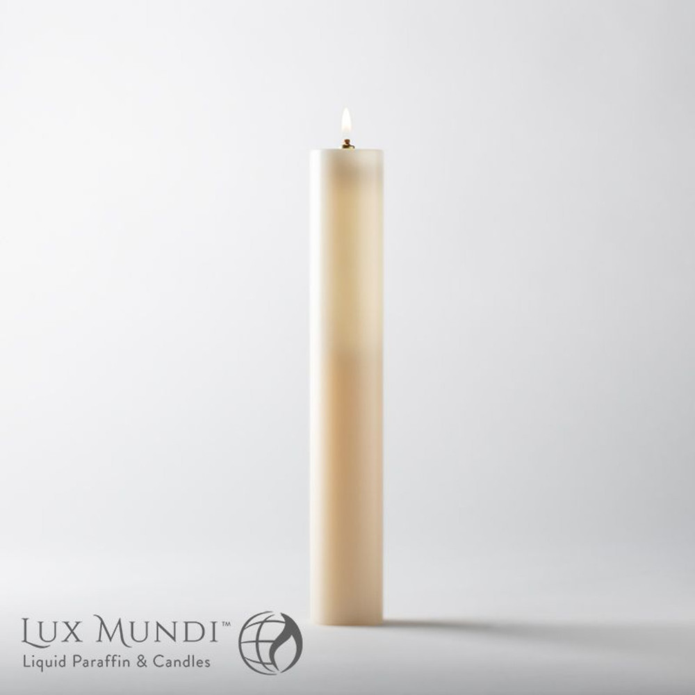 Altar Candle Shell 3 1/2" Diameter - Lux Mundi