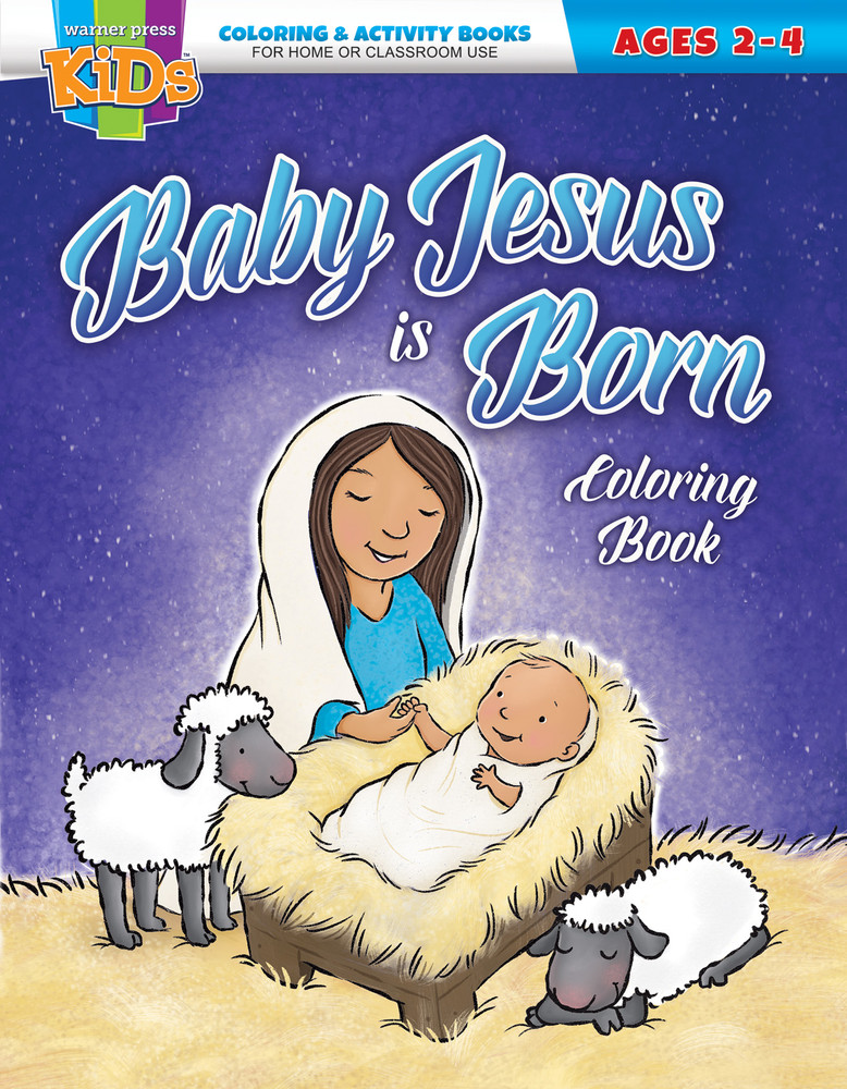 Baby Jesus Is Born - Coloring Activity Book