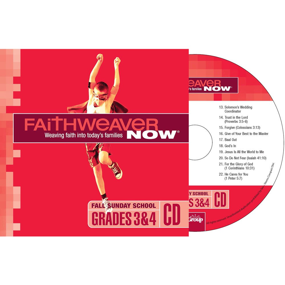 FaithWeaver NOW Grades 3&4 CD - Fall 2023