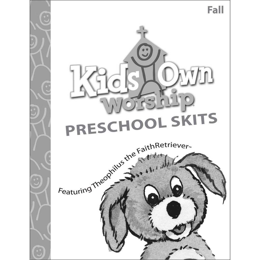 KidsOwn Worship Preschool Skit Book - Fall 2023