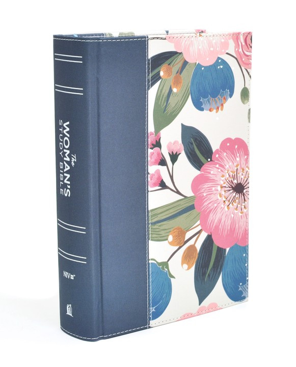 NIV The Woman's Study Bible, Adults (Hardcover, Blue Floral