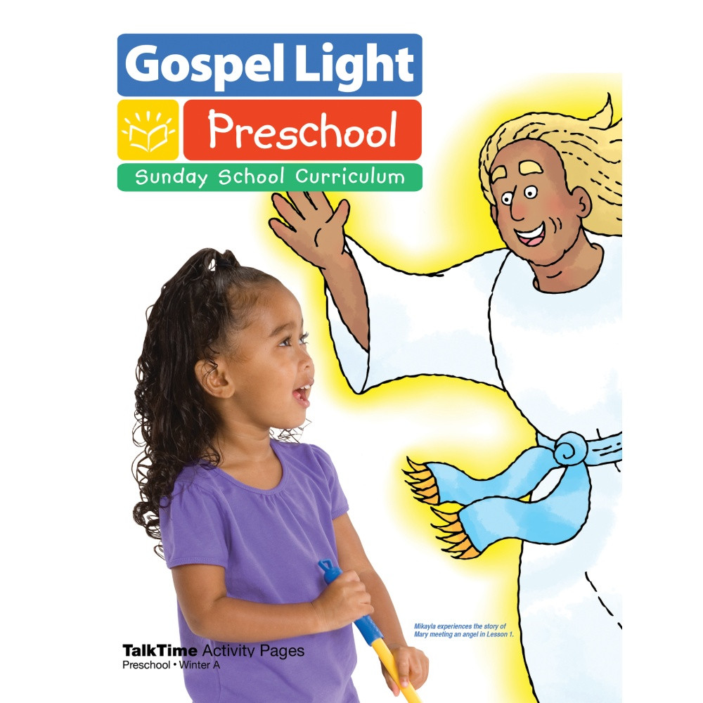 Preschool (Ages 2-3) TalkTime Activity Pages - Gospel Light - Winter A