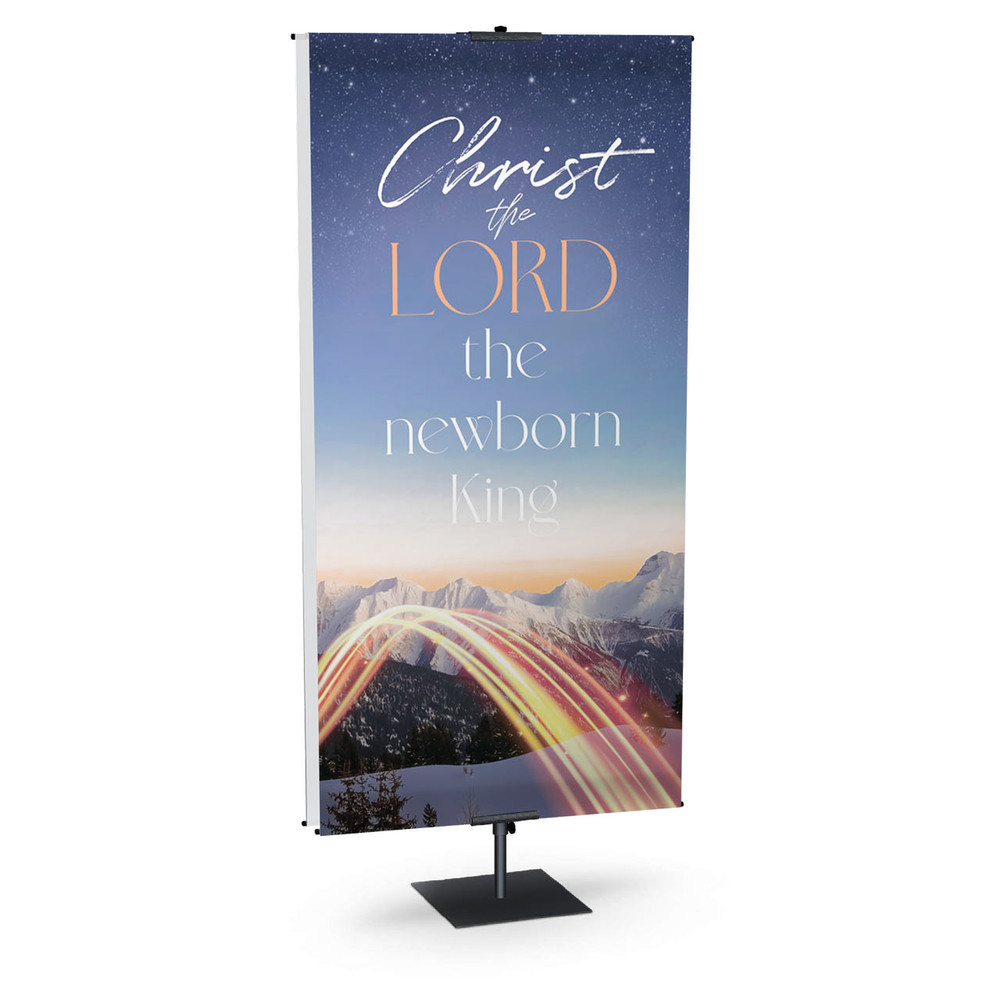 Church Banner - Gloria Mountains Series - Christ The Lord