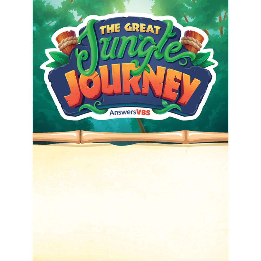 Name Tags (Pack of 60) - Jungle Journey Answers VBS 2024