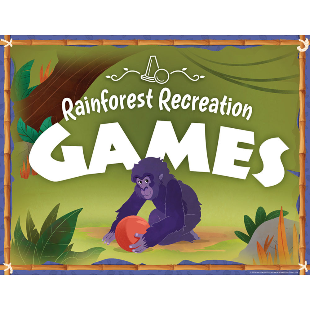 Games Sign - Jungle Journey Answers VBS 2024